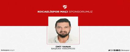 KOCAEL�SPOR MA�I SPONSORU �M�T YAMAN OLDU