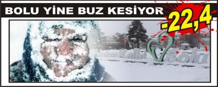 BOLU Y�NE BUZ KES�YOR