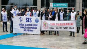 SA�LIK �ALI�ANLARI EKONOM�K SIKINTILAR GREVDE