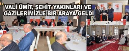 VAL� �M�T, �EH�T YAKINLARI VE GAZ�LER�M�ZLE B�R ARAYA GELD�