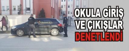 OKULA G�R�� VE �IKI�LAR DENETLEND�