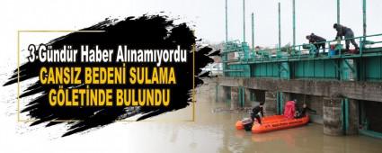 CANSIZ BEDEN� SULAMA G�LET�NDE BULUNDU