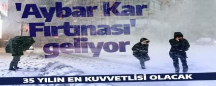 AYBAR KAR FIRTINASI GEL�YOR