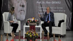 BOLU B�LSEM\'DE PROF. DR. �LBER ORTAYLI\'DAN S�YLE��