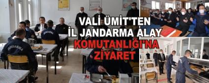 VAL� �M�T\'TEN �L JANDARMA ALAY KOMUTANLI�I\'NA Z�YARET