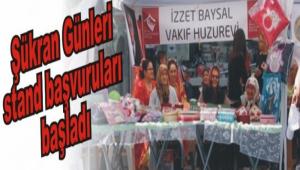 �ZZET BAYSAL\'A ��KRAN G�NLER�\'NDE A�ILACAK STANTLAR ���N BA�VURULAR BA�LADI