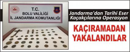 Jandarma\'dan Tarihi Eser Ka�ak��lar�na Operasyon