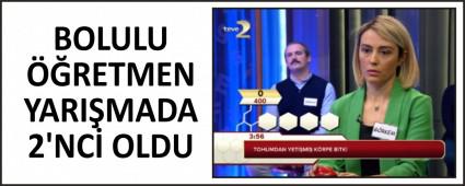 BOLULU ��RETMEN YARI�MADA 2\'NC� OLDU