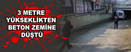3 METRE Y�KSEKL�KTEN BETON ZEM�NE D��T�