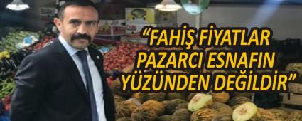 �FAH�� F�YATLAR PAZARCI ESNAFIN Y�Z�NDEN DE��LD�R�