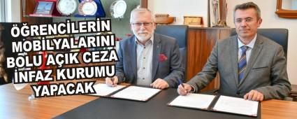��RENC�LER�N MOB�LYALARINI BOLU A�IK CEZA �NFAZ KURUMU YAPACAK