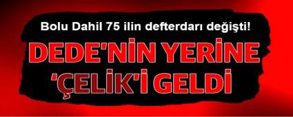 Bolu Dahil 75 ilin defterdar� de�i�ti!