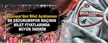 BB ERZURUMSPOR MA�ININ B�LET F�YATLARINDA B�Y�K �ND�R�M