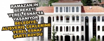 RAMAZAN�IN BEREKET� YEREL ESNAFTA YA�ANIYOR