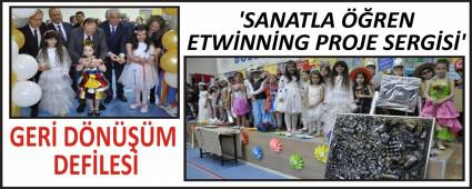 �Sanatla ��ren eTwinning Proje Sergisi\'