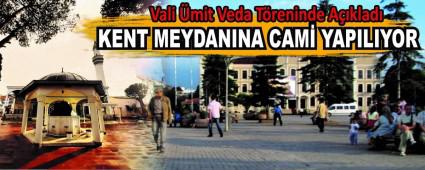 KENT MEYDANINA CAM� YAPILIYOR 