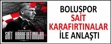 BOLUSPOR SA�T KARAFIRTINALAR �LE ANLA�TI
