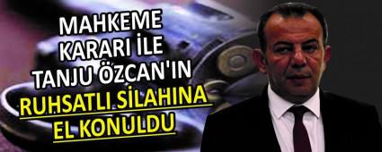MAHKEME KARARI �LE �ZCAN\'IN RUHSATLI S�LAHINA EL KONULDU