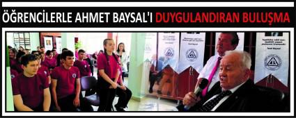 ��RENC�LERLE AHMET BAYSAL\'I DUYGULANDIRAN BULU�MA