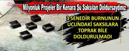 Milyonluk Projeler Bir Kenara �u Saks�lar� Doldursayd�n�z