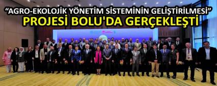 �AGRO-EKOLOJ�K Y�NET�M S�STEM�N�N GEL��T�R�LMESݔ PROJES� BOLU\'DA GER�EKLE�T�