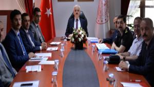 BA�IMLILIK �LE M�CADELE KOORD�NASYON TOPLANTISI YAPILDI