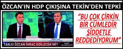 �ZCAN\'IN HDP �IKI�INA TEK�N\'DEN TEPK�
