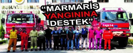 �MARMAR�S YANGININA DESTEK�