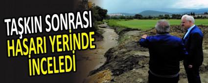 TA�KIN SONRASI HASARI YER�NDE �NCELED�