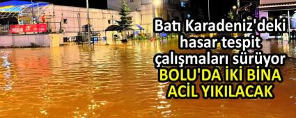 BOLU\'DA �K� B�NA AC�L YIKILACAK