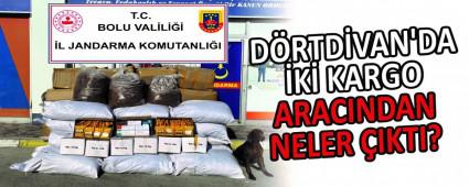 D�RTD�VAN\'DA �K� KARGO ARACINDAN NELER �IKTI?