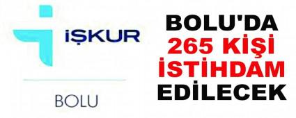 BOLU\'DA 265 K��� �ST�HDAM ED�LECEK