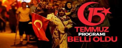 15 TEMMUZ BOLU\'DA ETK�NL�KLERLE ANILACAK