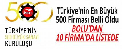 T�rkiye\'nin En B�y�k 500 Firmas� Belli Oldu
