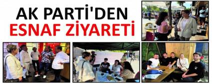 AK PART�\'DEN ESNAF Z�YARET�