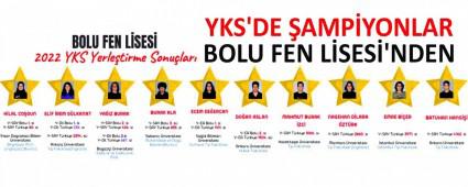 YKS\'DE �AMP�YONLAR BOLU FEN L�SES�\'NDEN