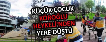 K���K �OCUK K�RO�LU HEYKEL�\'NDEN YERE D��T�