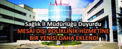 MESA� DI�I POL�KL�N�K H�ZMET�NE B�R YEN�S� DAHA EKLEND�