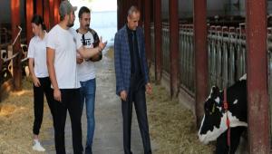 �L M�D�R� MURAT\'TAN �RNEK TARIM ��LETMEYE Z�YARET