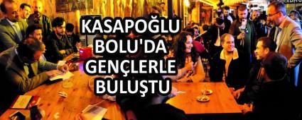 KASAPO�LU BOLU\'DA GEN�LERLE BULU�TU
