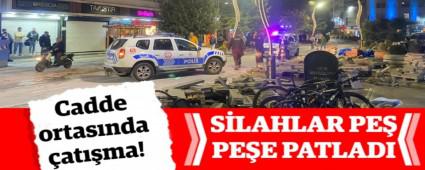 Cadde ortas�nda �at��ma!