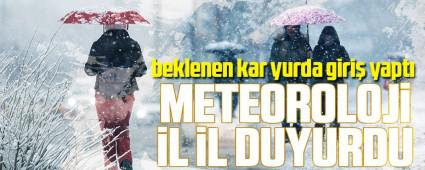 METEOROLOJ� �L �L DUYURDU L�STEDE BOLU\'DA VAR