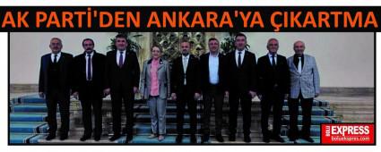 AK PART�\'DEN ANKARA\'YA �IKARTMA
