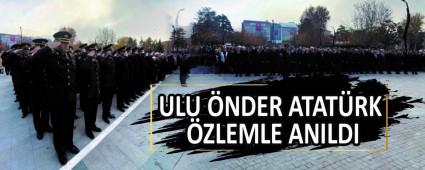 ULU �NDER ATAT�RK �ZLEMLE ANILDI