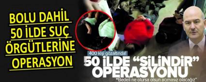 BOLU DAH�L 50 �LDE SU� �RG�TLER�NE OPERASYON