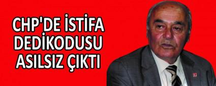 CHP\'DE �ST�FA DED�KODUSU ASILSIZ �IKTI
