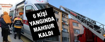 YANGINDA MAHSUR KALAN 6 K���Y� �TFA�YE KURTARDI