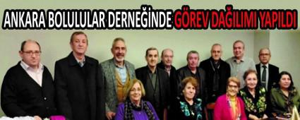 ANKARA BOLULULAR DERNE��NDE G�REV DA�ILIMI YAPILDI