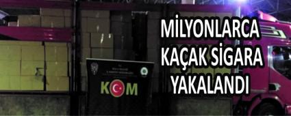 M�LYONLARCA KA�AK S�GARA YAKALANDI