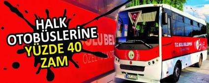 HALK OTOB�SLER�NE Y�ZDE 40 ZAM
